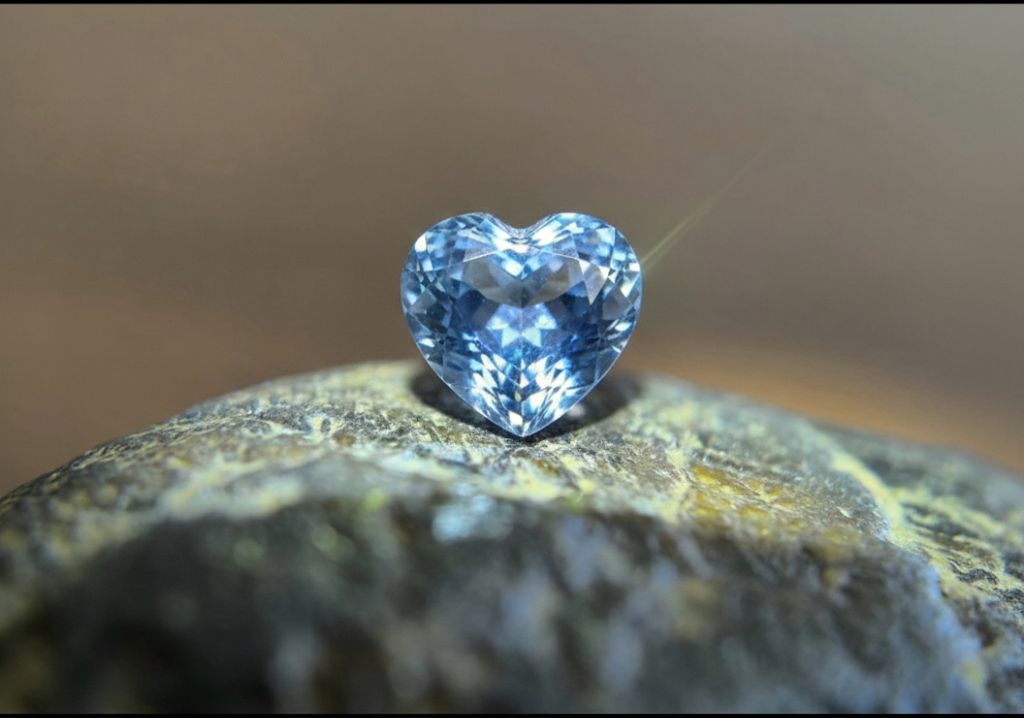 1.4 ct Ceylon Natural Blue Sapphire – Cut, Certified Sri Lankan Gemstone - Image 3